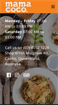 Mobile Screenshot of mamacoco.com.au
